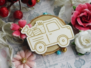 Tekturka "Zima 2023" - Samochód I