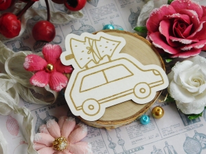 Tekturka "Zima 2023" - Samochód II