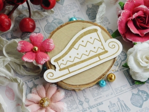 Tekturka "Zima 2023" - Sanie