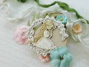 Tekturka - Kolekcja "Komunia 2024" - Dziewczynka, 3 warstwy