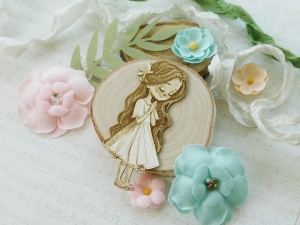 Tekturka - Kolekcja "Komunia 2024" - Dziewczynka VI