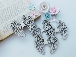 Drewno / Sklejka -  Skrzydła anioła III, 4 szt.  