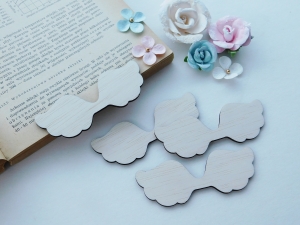 Drewno / Sklejka -  Skrzydła anioła V, 4 szt.  