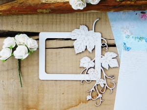 Tekturka - Pierwsza Komunia II - Winorośl na prostokącie poziom