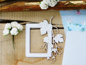 Tekturka - Pierwsza Komunia II - Winorośl na prostokącie pion 3d