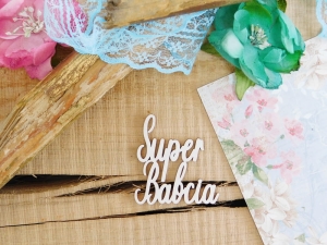 Tekturka - Kochanym Dziadkom - Super Babcia - 2 sztuki