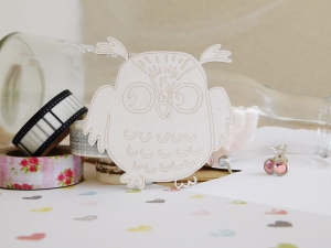 Tekturka - Rysowane dzieciństwo - Sowa