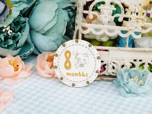 Tekturka - Kochany Szkrab - Miesiące - Linie grawer - 8