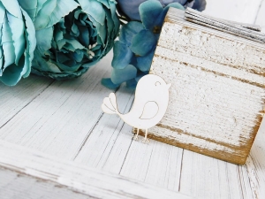 Tekturka - Ptaszek - 2 sztuki