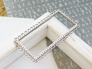 Tekturka - Ręką rysowane - Ramka 3 - 2 warstwy