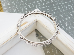 Tekturka - Ręką rysowane - Ramka 15 - 2 warstwy 