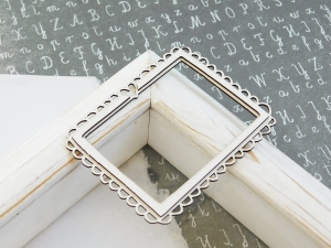 Tekturka - Ręką rysowane - Ramka 23 - 2 warstwy