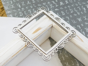 Tekturka - Ręką rysowane - Ramka 28 - 2 warstwy