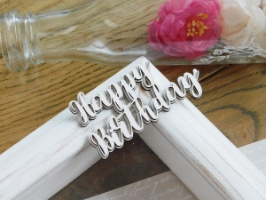 Tekturka - Napis - Happy Birthday 
