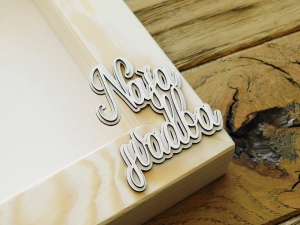 Tekturka Chipboards - Slovenský SK - Naša svadba