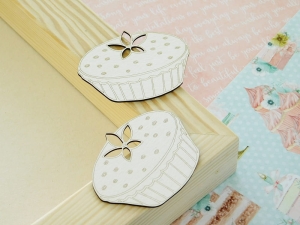 Tekturka - Babeczka - Tarta - 2 sztuki