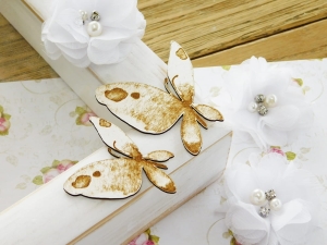 Tekturka - Mała Wiosna - Motyl - 2 sztuki