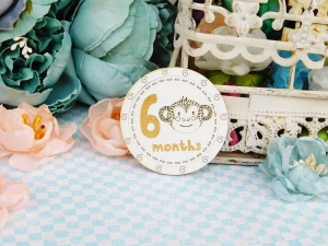 Tekturka - Kochany Szkrab - Miesiące - Linie grawer - 6