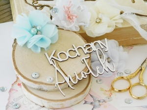 Tekturka - Rysowany Aniołek - Kochany Aniołek