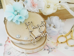 Tekturka - Rysowany Aniołek - Chrzest Święty