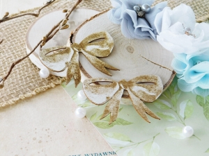 Tekturka - Mądre dzieci - Kokardki - 2 sztuki