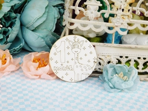 Tekturka - Kochany Szkrab - Miesiące - Linie rysowane - 1