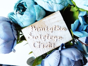 Tekturka - Pamiątka Chrztu Świętego - oddzielnie