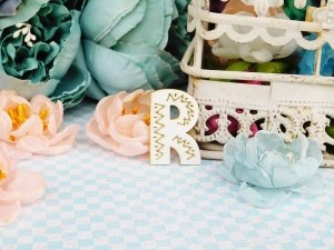 Tekturka - Kochany Szkrab - Alfabet - 5 sztuk - R