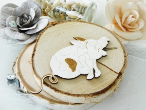 Tekturka - Na morzu - Tatuaż - prosiak