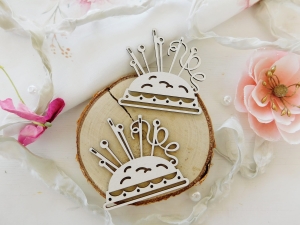 Tekturka - Szycie - Poduszka na igły - 2 sztuki