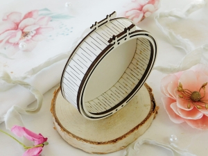 Tekturka - Szycie - Tamborek mały 3d