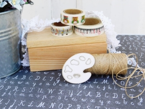 Tekturka - Szkoła - Paleta malarska - 2 sztuki