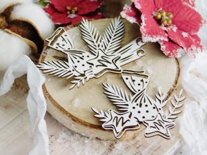 Tekturka - Hello Winter  - Woreczek z prezentem - 2 sztuki