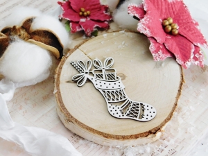 Tekturka - Hello Winter  - Skarpetka - 2 sztuki 