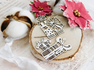 Tekturka - Hello Winter  - Prezenty - 2 sztuki  