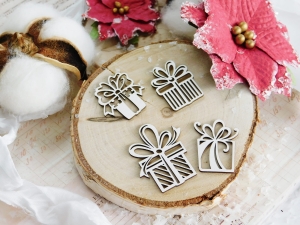 Tekturka - Hello Winter  - Prezenty - 4 sztuki