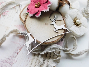 Tekturka - Idzie zima - Renifery złączone