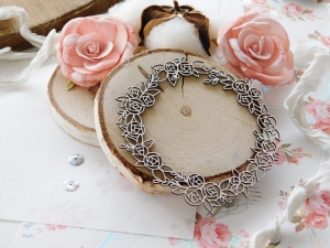 Tekturka "Dla Ciebie" - Wianek kwiaty I