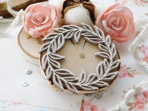 Tekturka "Dla Ciebie" - Wianek VI warstwowy