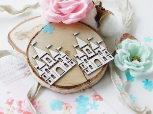 Tekturka "Jak z bajki" - Zamek - 2 sztuki