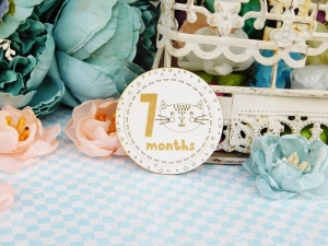 Tekturka - Kochany Szkrab - Miesiące - Linie grawer - 7