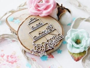 Tekturka "Jak z bajki" - Tort piętrowy