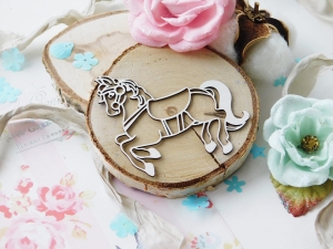 Tekturka "Jak z bajki" - Koń ażurowy