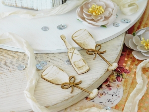 Tekturka - Ten moment - Szampan i kieliszki