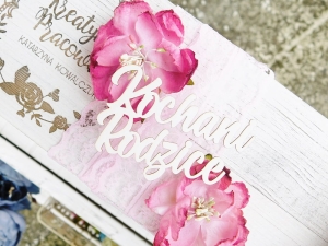 Tekturka - Napis - Kochani Rodzice