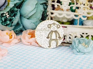 Tekturka - Kochany Szkrab - Miesiące - Linie rysowane - 7