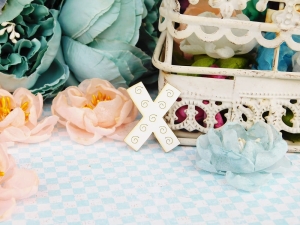 Tekturka - Kochany Szkrab - Alfabet - 5 sztuk - X