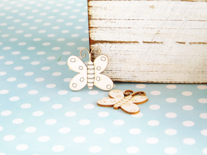 Tekturka - Motyl mały - 4 sztuki