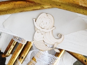 Tekturka - Zwiedzaj świat - Syrenka rozpuszczonymi włosami