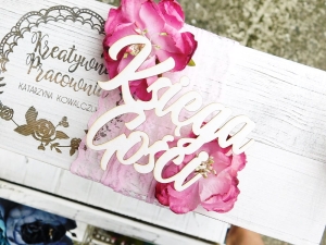 Tekturka - Napis - Księga Gości II